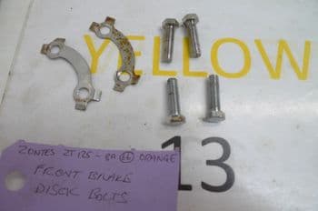 ZONTES ZT125 - 8A BREAKING. FRONT BRAKE BRAKE DISC BOLTS KIT (LOC-C)