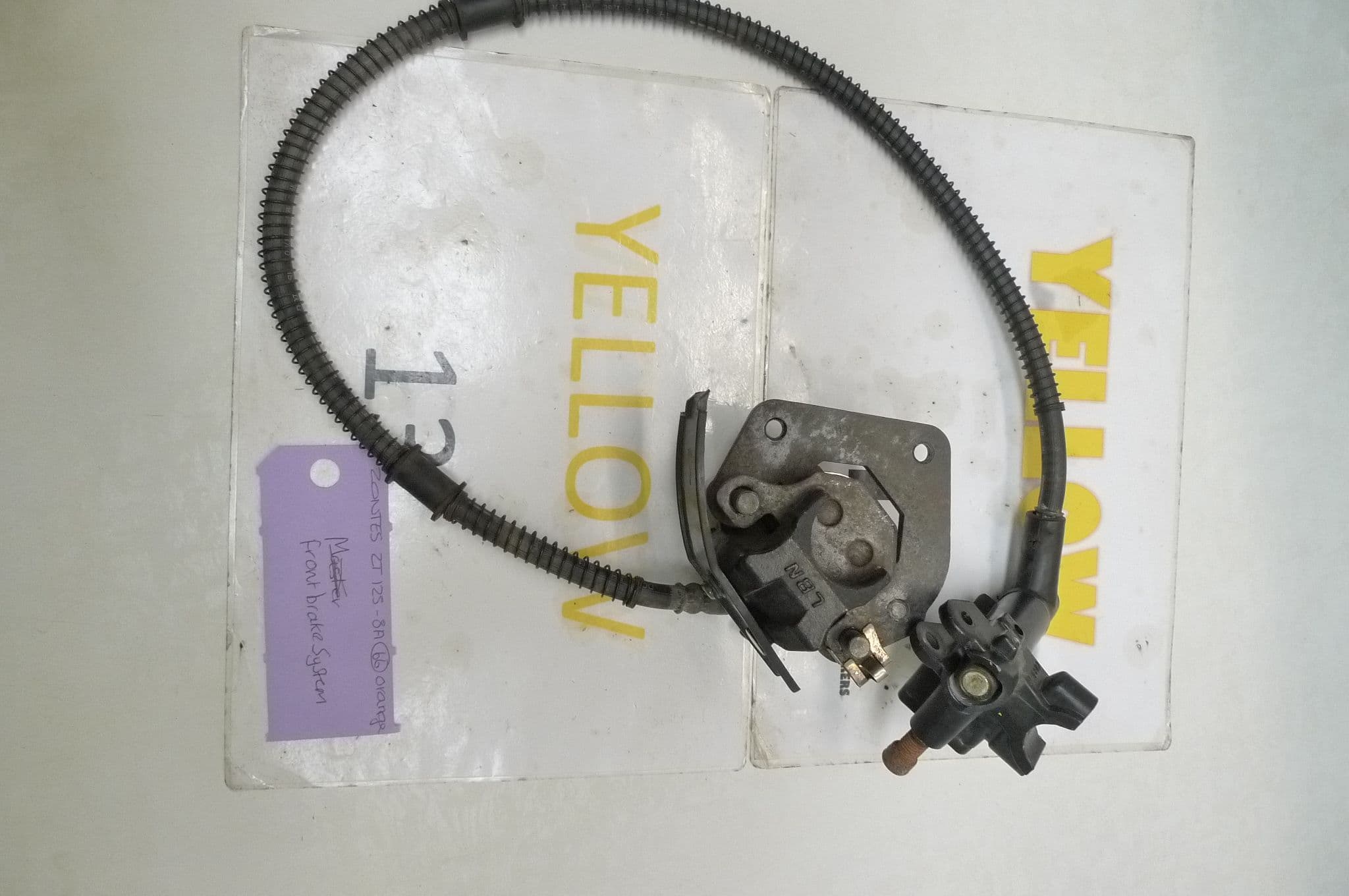 ZONTES ZT125 8A BREAKING FRONT BRAKE SYSTEM & x28;LOCC& x29;