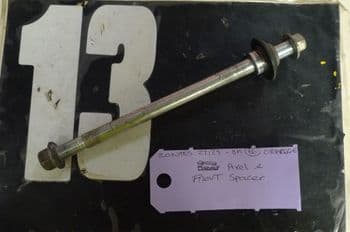 ZONTES ZT125 - 8A BREAKING. FRONT WHEEL AXLE & SPACER (LOC-C)
