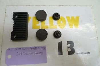 ZONTES ZT125 - 8A BREAKING. FUEL TANK RUBBERS (LOC-C)