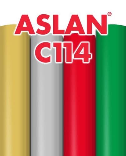 Aslan C114 Self-Adhesive Vinyl - By The Metre - Standard Colours