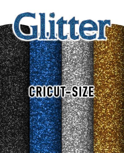 Glitter Self-Adhesive Vinyl - Cricut® size