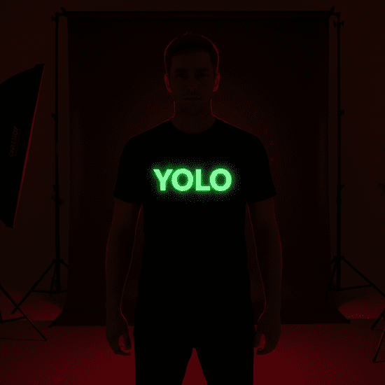 Glow-in-the dark & UV Heat Transfer Vinyl