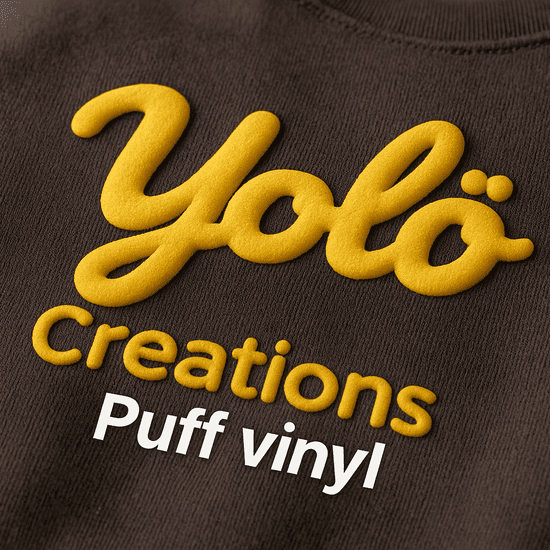 Puff Heat Transfer Vinyl