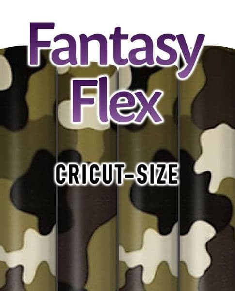 SEF Fantasy Flex - Cricut® size - Camouflage