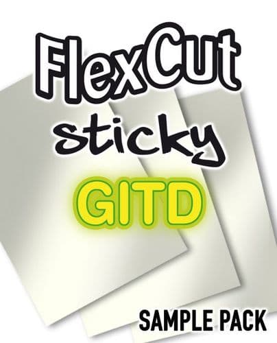 SEF FlexCut Sticky GITD Sample Pack