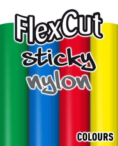 SEF FlexCut Sticky Nylon - A4 & By The Metre - 6 Colours