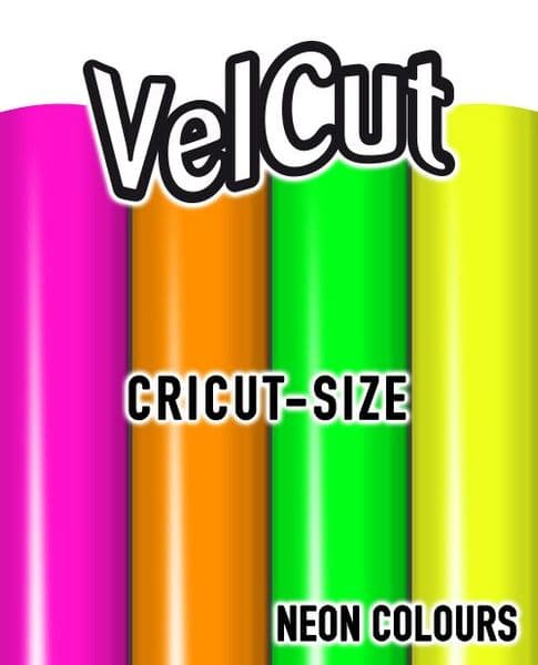 SEF VelCut - Cricut® size - 4 Neon Colours
