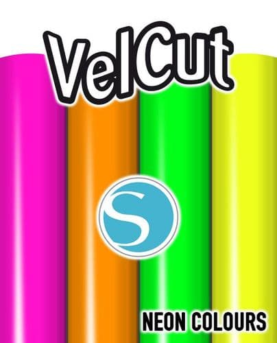SEF VelCut - Silhouette Cameo® size - 4 Neon Colours