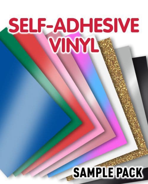 Self Adhesive Vinyl A4 Sample Pack Yolo Creative