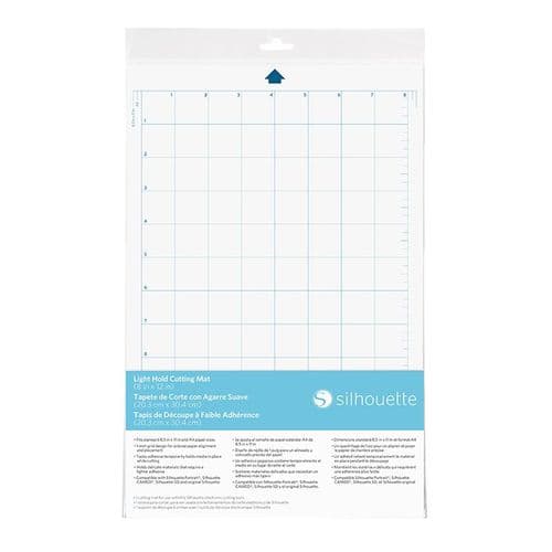 Silhouette Cutting Mats / Carrier Sheets - 8" x 12" Light Tack