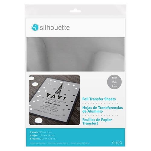Silhouette Foil Transfer Sheets - Gold, Silver & Copper