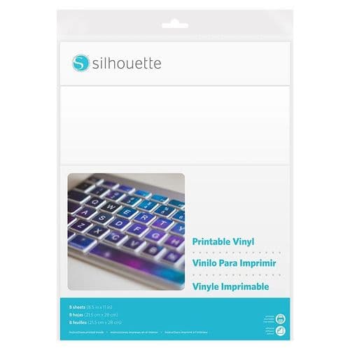 Silhouette Inkjet Printable Vinyl Sheets