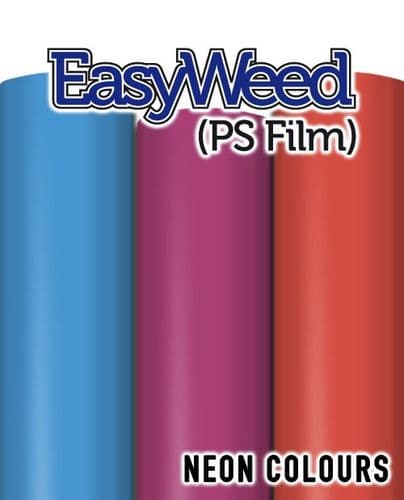 Siser EasyWeed (PS Film) - A4 & By The Metre - 4 Neon Colours