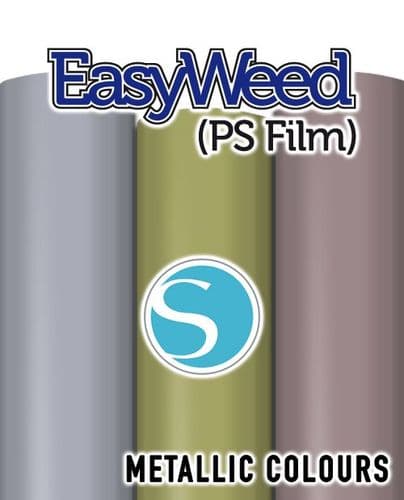 Siser EasyWeed (PS Film) - Silhouette Cameo® size - 3 Metallic Colours