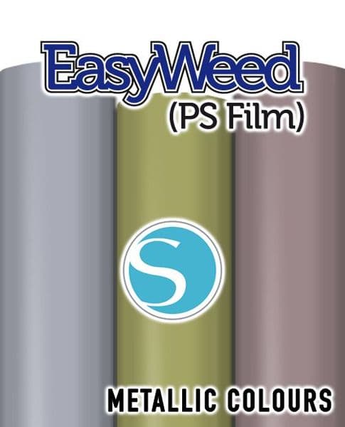Siser EasyWeed (PS Film) - Silhouette Cameo® size - 3 Metallic Colours