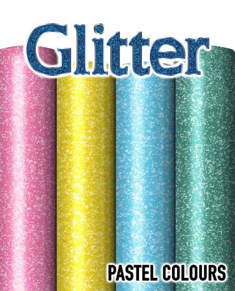 best heat transfer vinyl - Siser Glitter | yolo creative