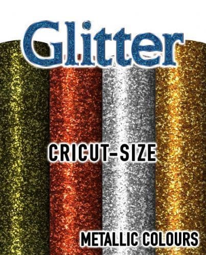 Siser Glitter Flake - Cricut® size - Metallic Colours