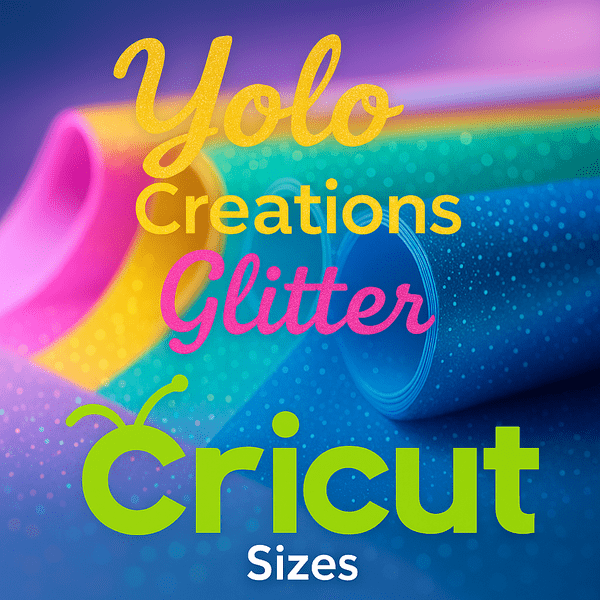 Siser Glitter Flake - Cricut® size - Standard Colours
