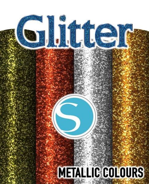 best heat transfer vinyl - Siser Glitter cameo-size | yolo creative