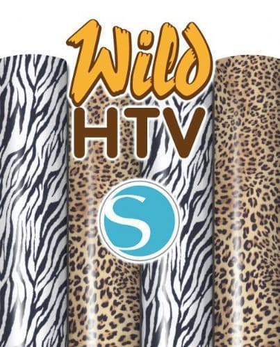 Wild Printed Vinyl - Silhouette Cameo® size