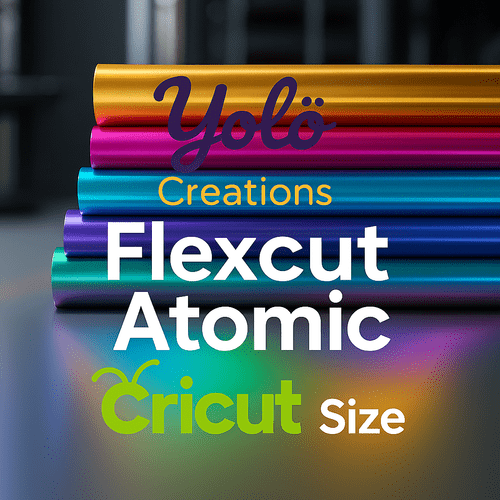 YOLO FlexCut Atomic - Cricut® size - 7 Pearlescent colours