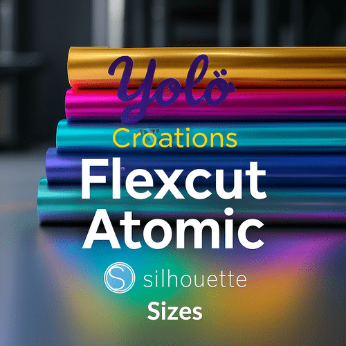 YOLO FlexCut Atomic - Silhouette Cameo® size - 7 Pearlescent