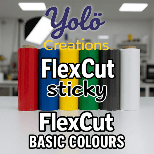 Yolo FlexCut Sticky - By The Metre - Standard Colours