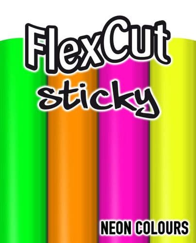 YOLO FlexCut Sticky - Neon Colours