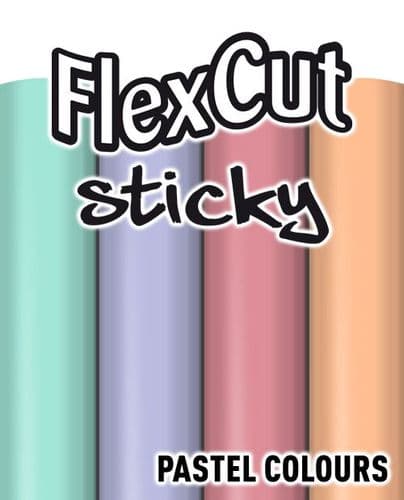 YOLO FlexCut Sticky - Pastel Colours