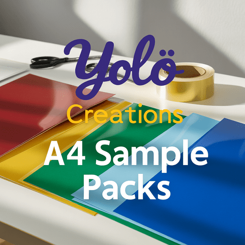 YOLO HTV FlexCut Sticky - A4 Sample Pack