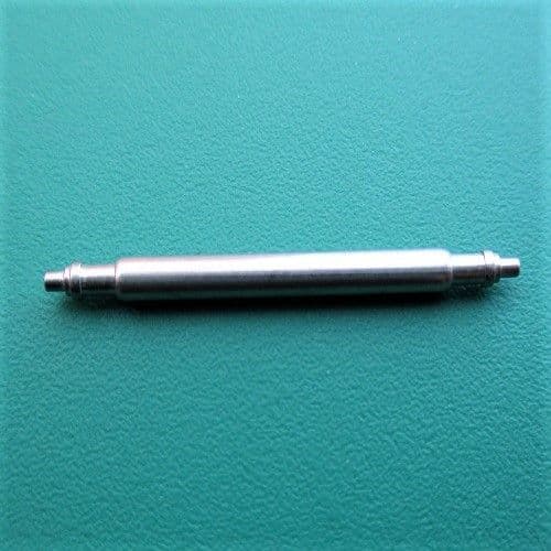 Pair Of 20mm Stainless Steel Spring Bars For Watch Straps - 1.78mm Thick, Silver RLX Style Pins