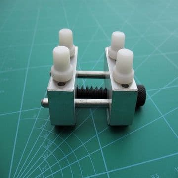 Aluminium Watch Movement Casement Holder 4 Nylon Pins 30mm Capacity