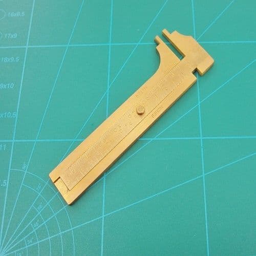 Brass Sliding Measurement Gauge 100mm