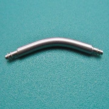 Curved Spring Bars Pairs Stainless Steel 1.50mm Diameter Sizes 16- 40mm