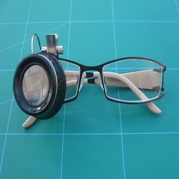 Eye Glass Clips Over Spectacle Frame 10x Magnification
