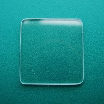 Generic Cartier Mineral Flat TV Watch Glass 14.45mm x 14.45mm - 1.0mm Thickness