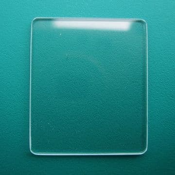 Generic Cartier Mineral Flat TV Watch Glass 26.00mm x 21.00mm - 0.9mm Thickness