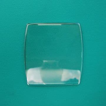 Generic Piaget Single Curve Mineral TV Watch Glass 26.10 x 23.20 - 1.0 to 2.0mm Thickness