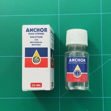 Hairspring Cleaning Solution 20ml Bottle Anchor Brand