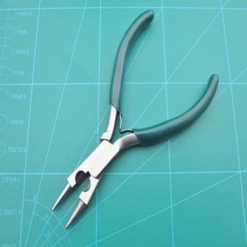 Jewellers Pliers Round Nose and Side Cutter Combination Ideal for Bead and Wire Rosary 125mm