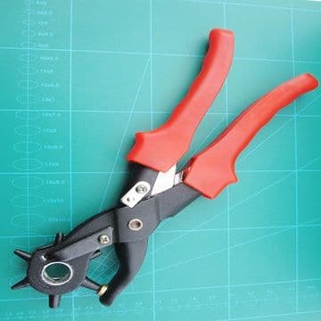 Leather Punch Pliers heavy Duty Multi Head