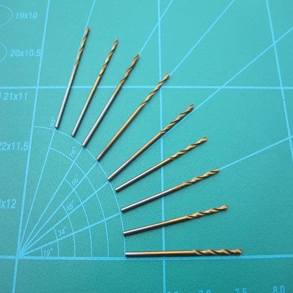 Micro HSS Twist Drills Sizes From 1mm-1.6mm