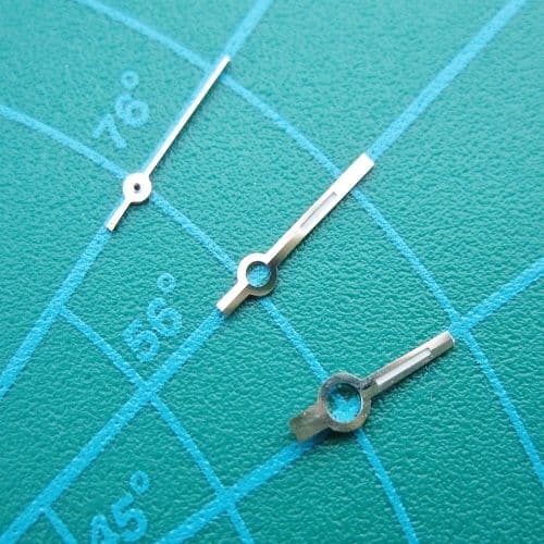 Rolex Diamond Cut Watch Hands 2030/2035 Silver or Gold Colour Finish