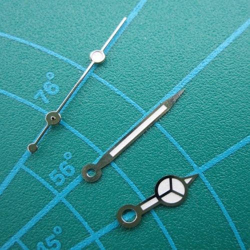 Rolex Submariner Replacement Watch Hands 3035/3135 Gold or Silver Finish