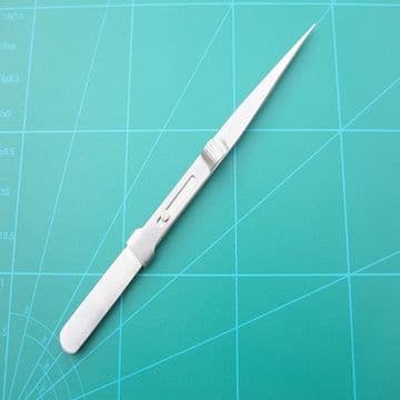 Tweezers Side Locking Stainless Steel 165mm