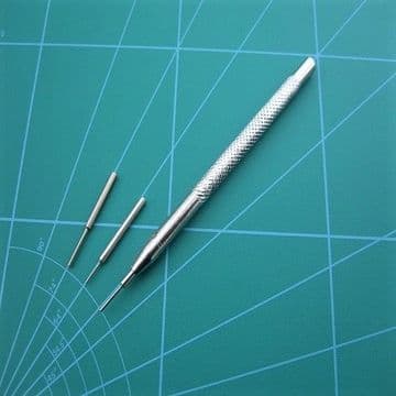 Watch Bracelet Link Pin Removal Punch Plus 3 Pins 0.6 - 0.8 - 1.0mm Anchor Watch Tool