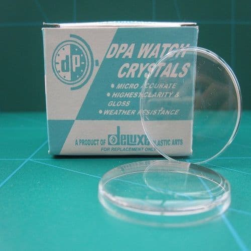 Watch Crystal Single Deluxe Acrylic High Domed Watch Glasses Sizes from 19.00mm - 23.6mm