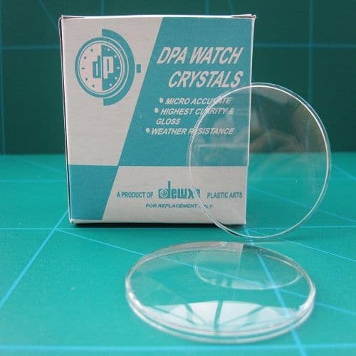 Watch Glasses Acrylic Low Domed From 35mm- 40mm Single Sizes
